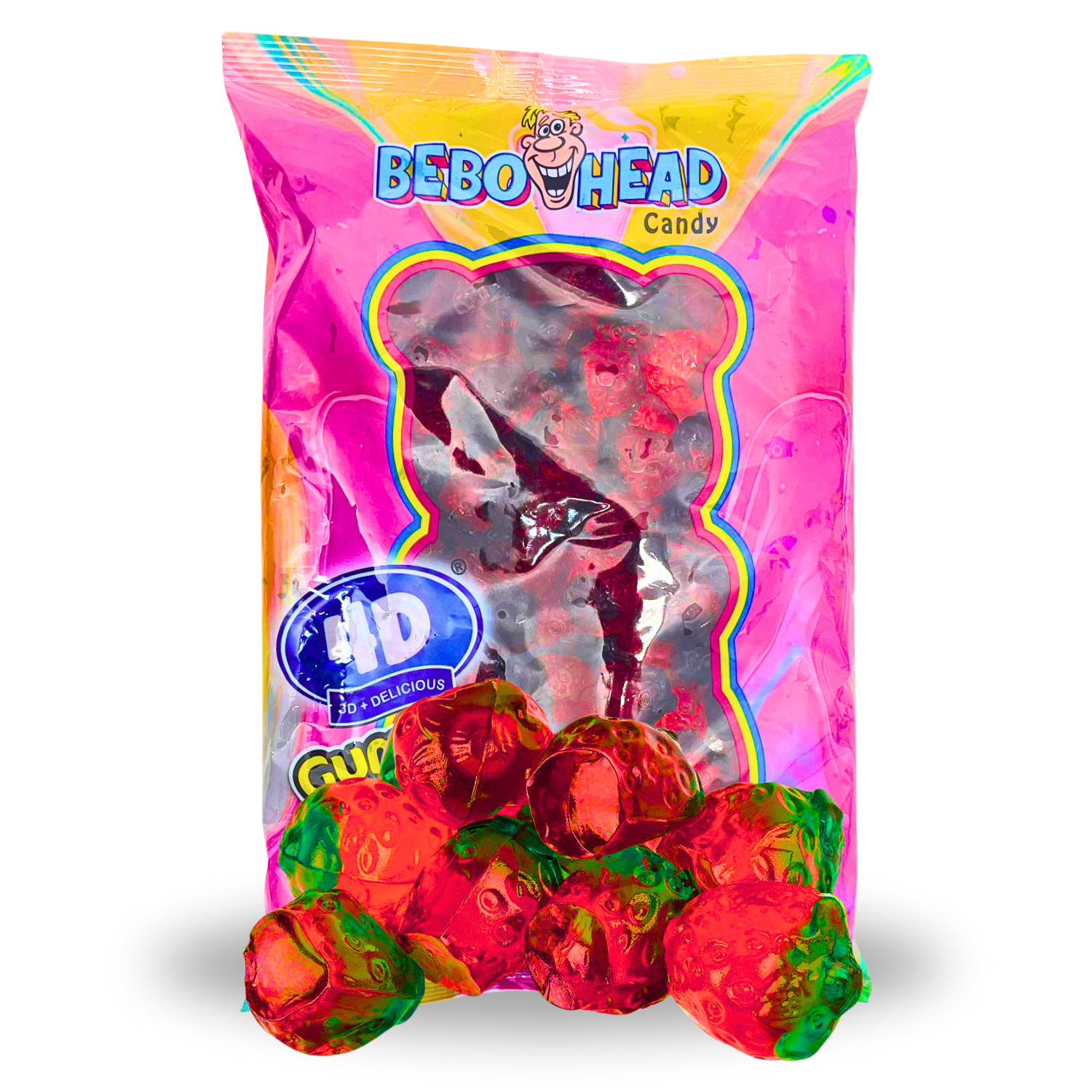 4D Gummy Strawberries