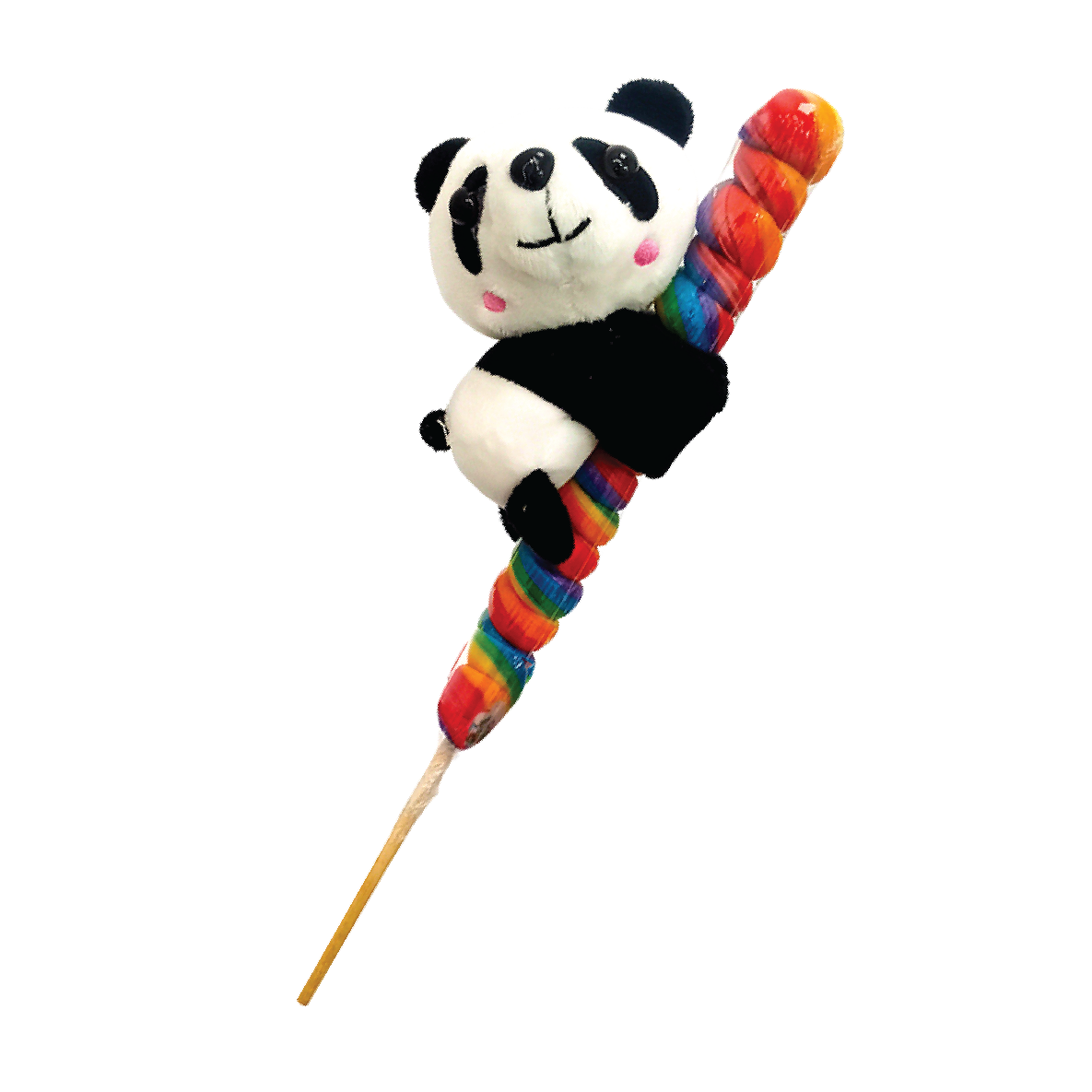 Panda Slap Bracelet With Lollipop