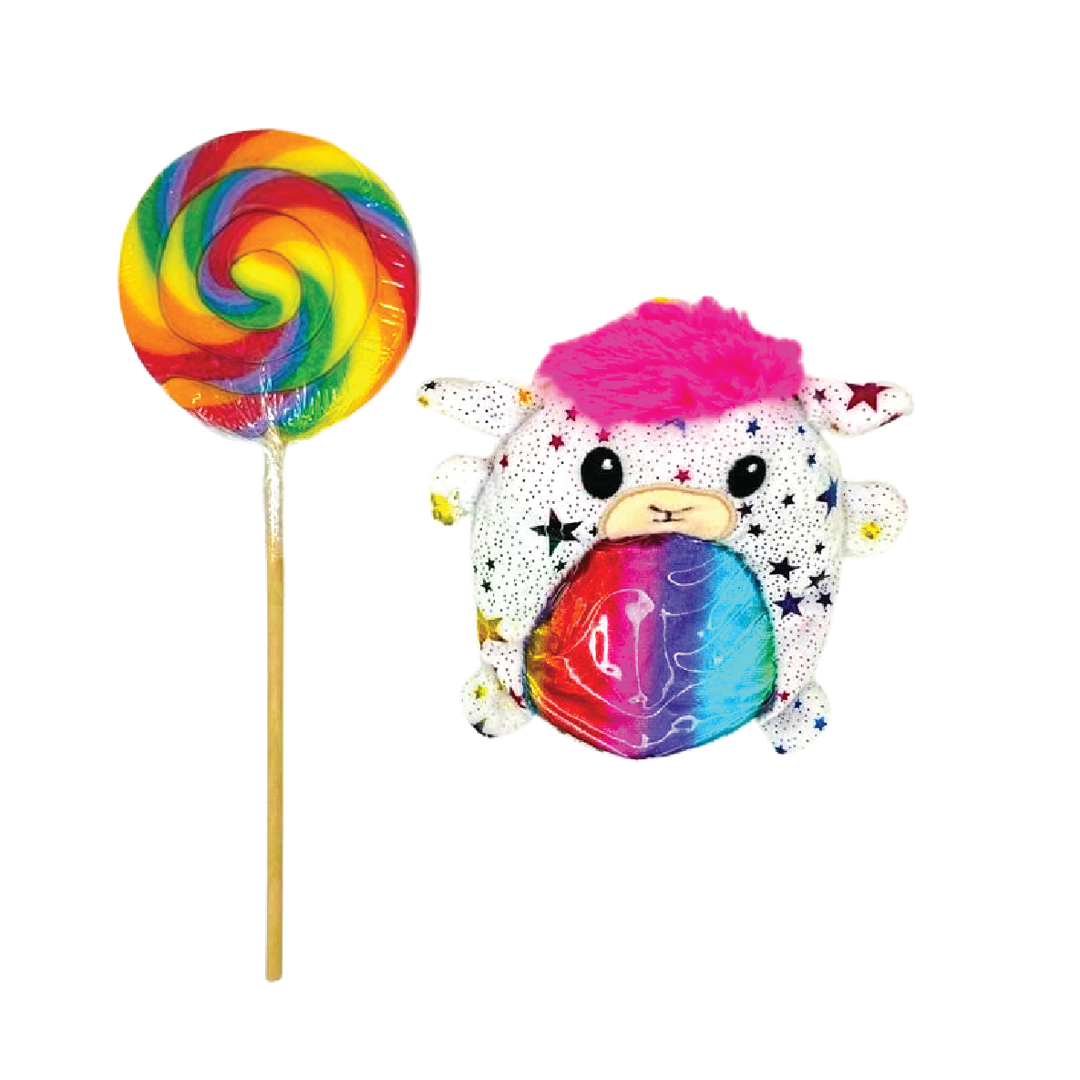 Unicorn - Plush Wallet Lollipop