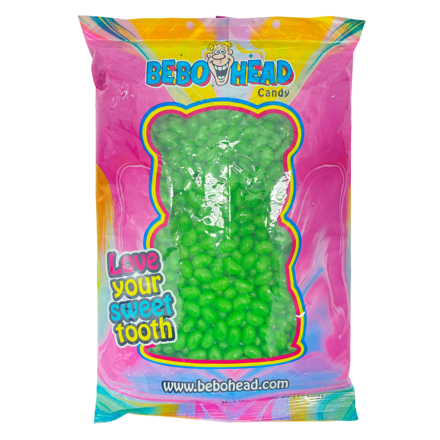 Green Apple Jelly Beans - 2.2 Pounds