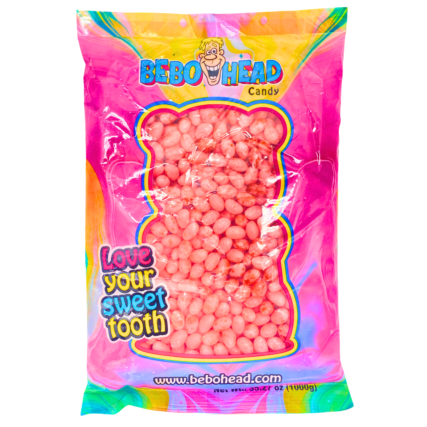 Bubble Gum Jelly Beans - 2.2 Pounds