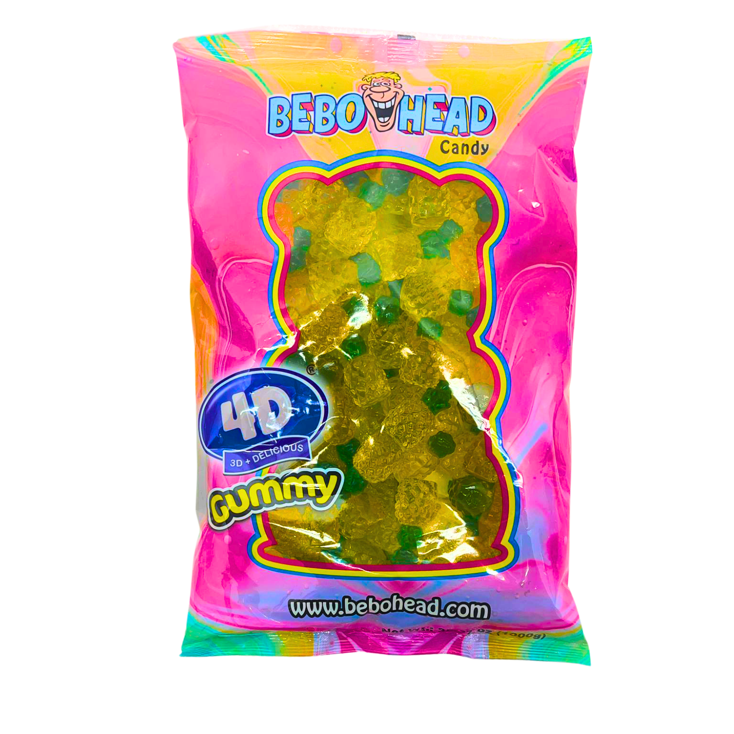 4D Gummy Pineapples- 2.2 Pounds
