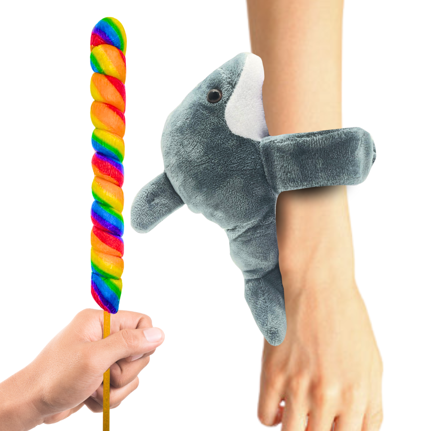 Dolphin Slap Bracelet With Lollipop