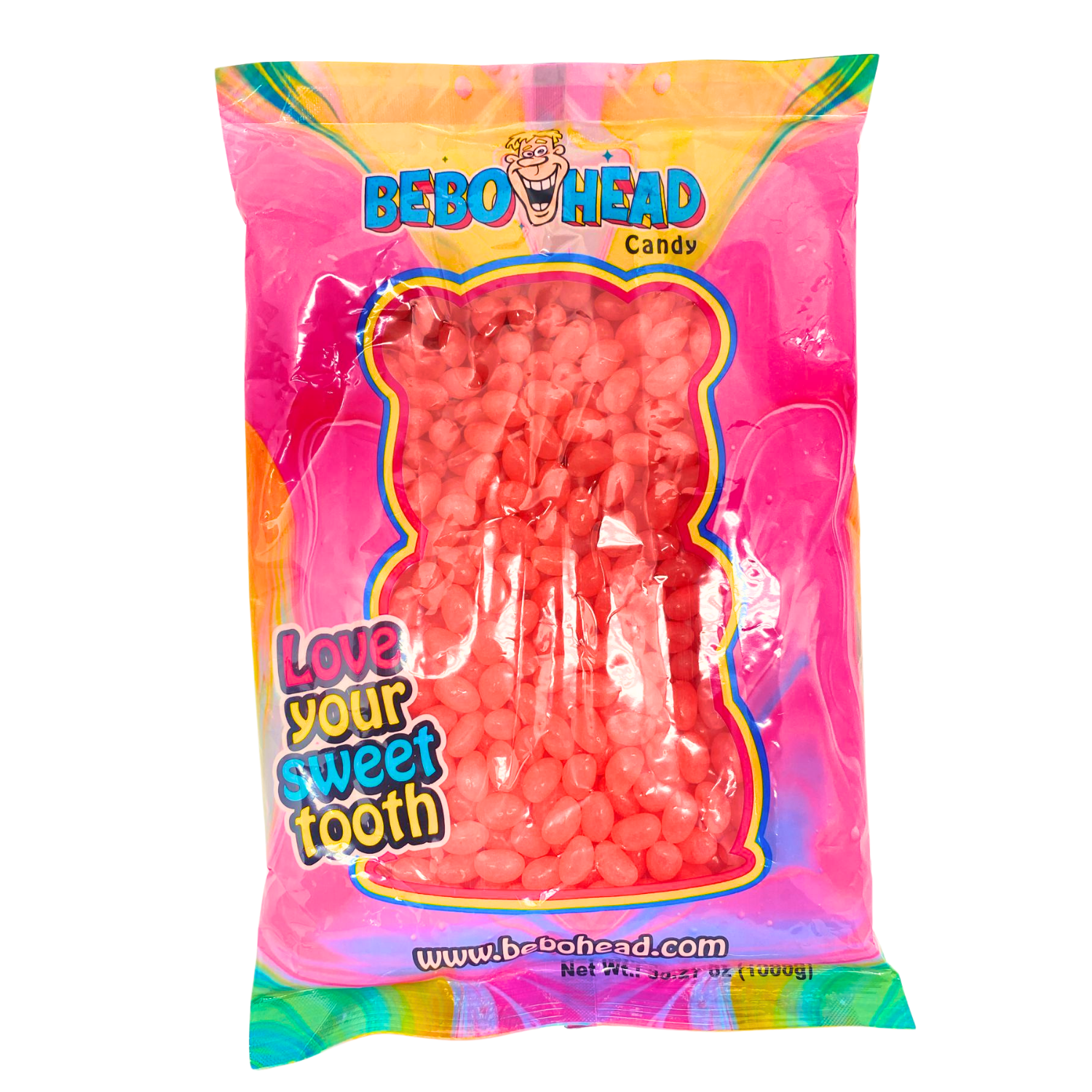 Peach Jelly Beans - 2.2 Pounds