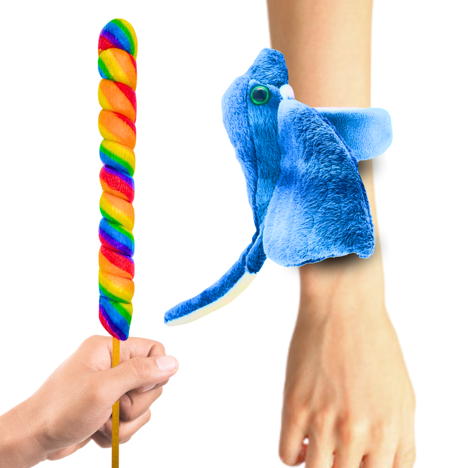 Stingray Slap Bracelet With Lollipop