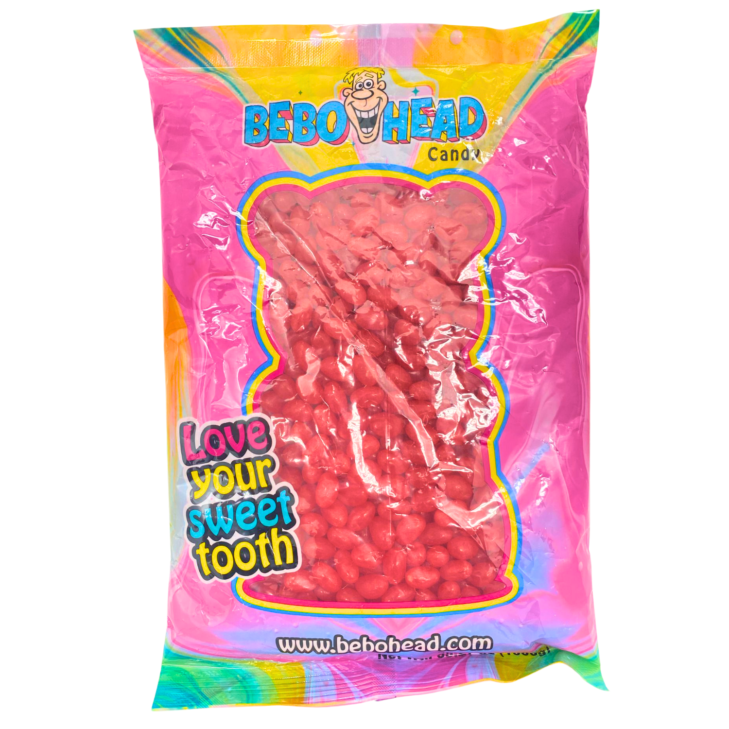 Strawberry Jelly Beans - 2.2 Pounds