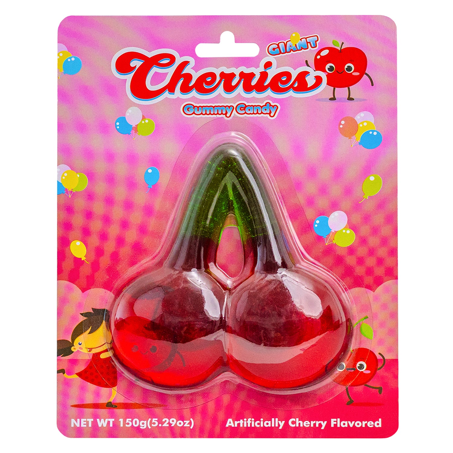 Giant Gummy Cherries - 5oz