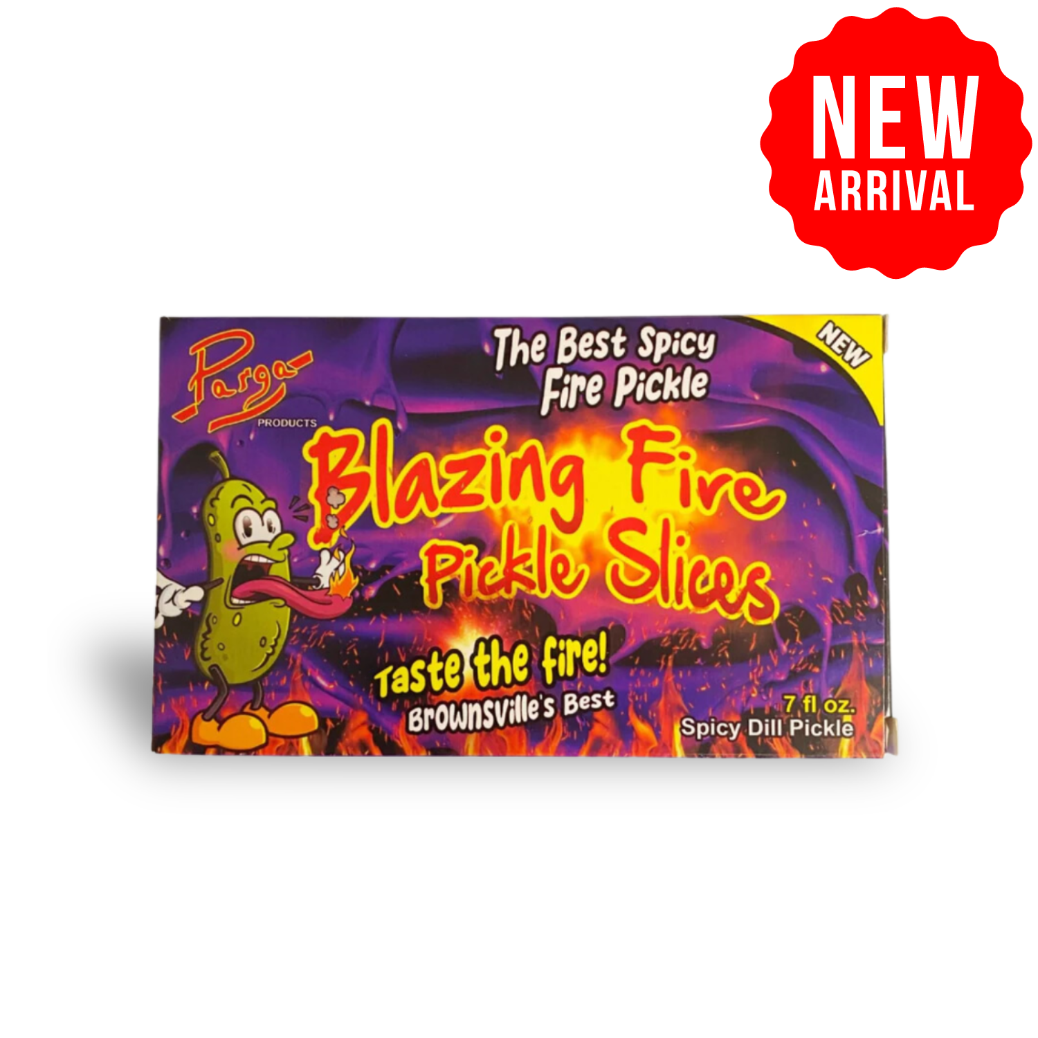 Blazing Fire Pickle Slices Box