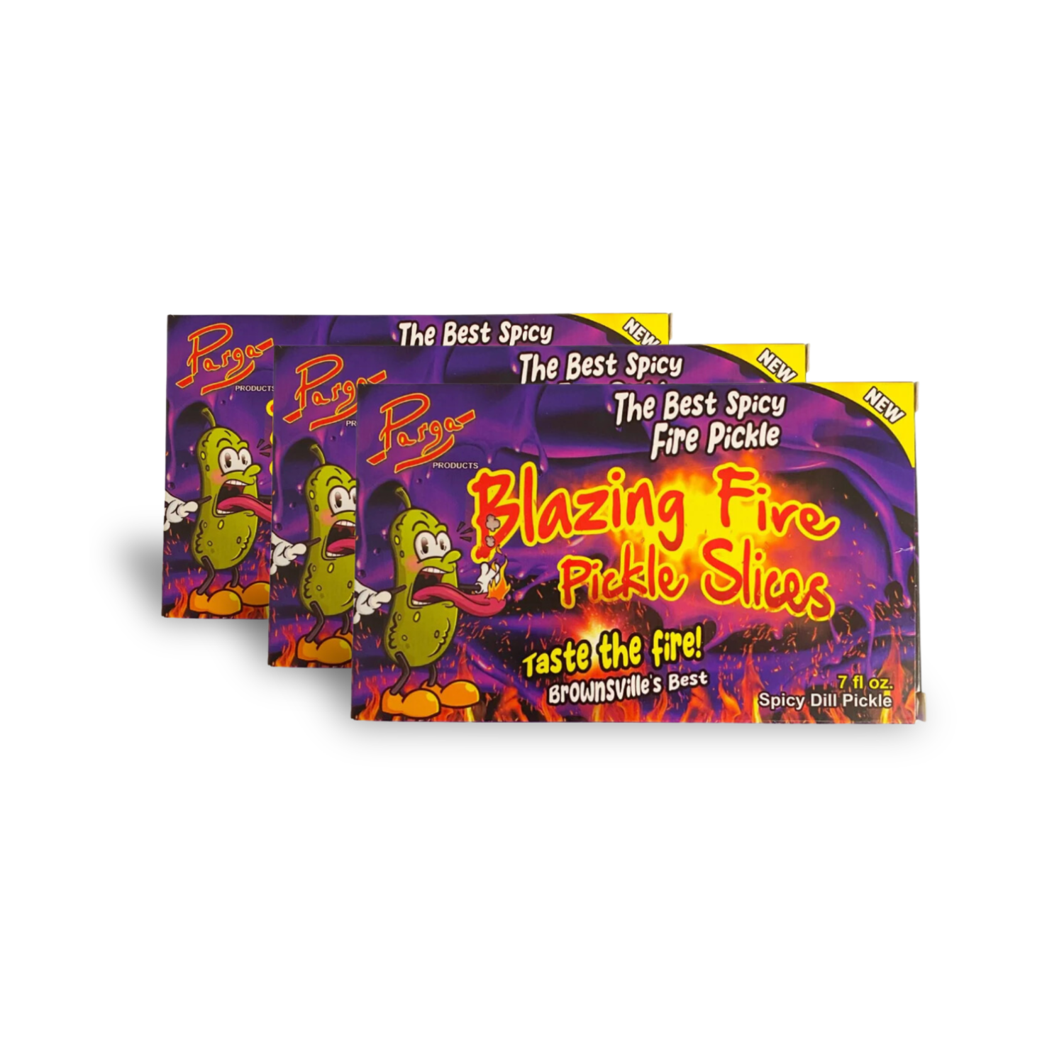 Blazing Fire Pickle Slices Box