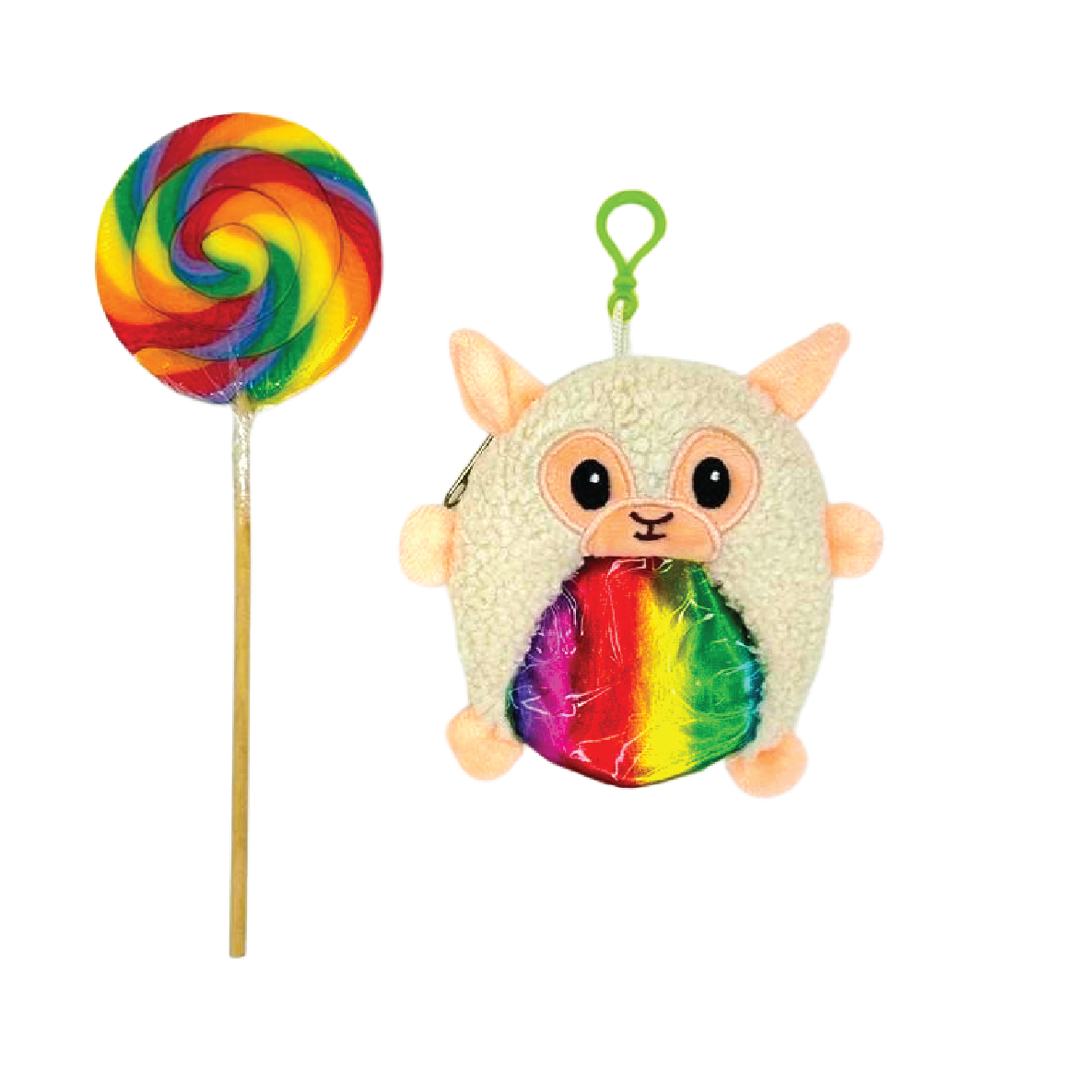 Pinky - Plush Wallet Lollipop