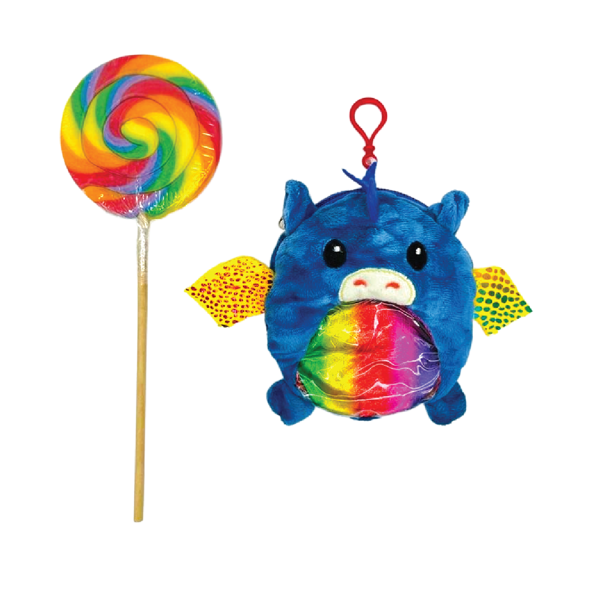 Dragon - Plush Wallet Lollipop