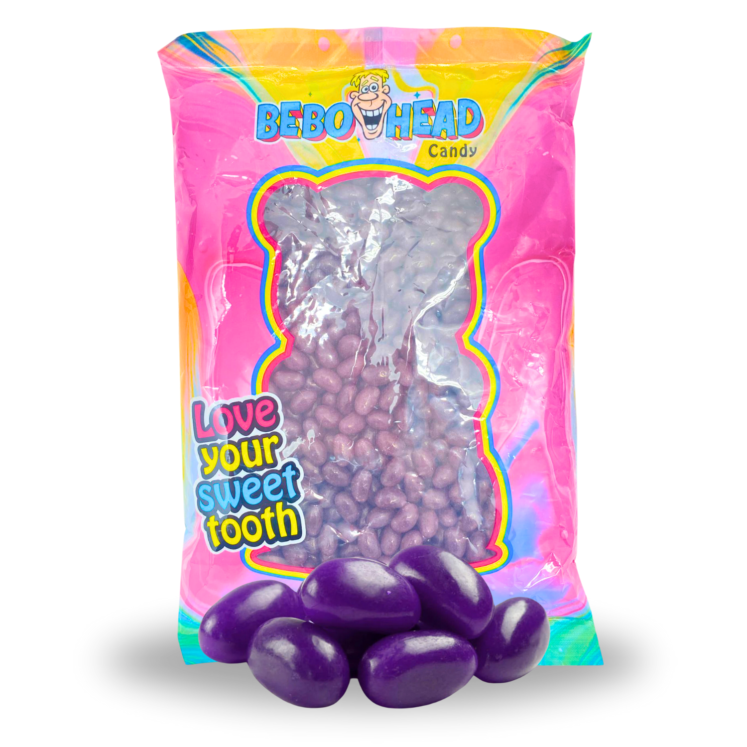 Grape Jelly Beans - 2.2 Pounds