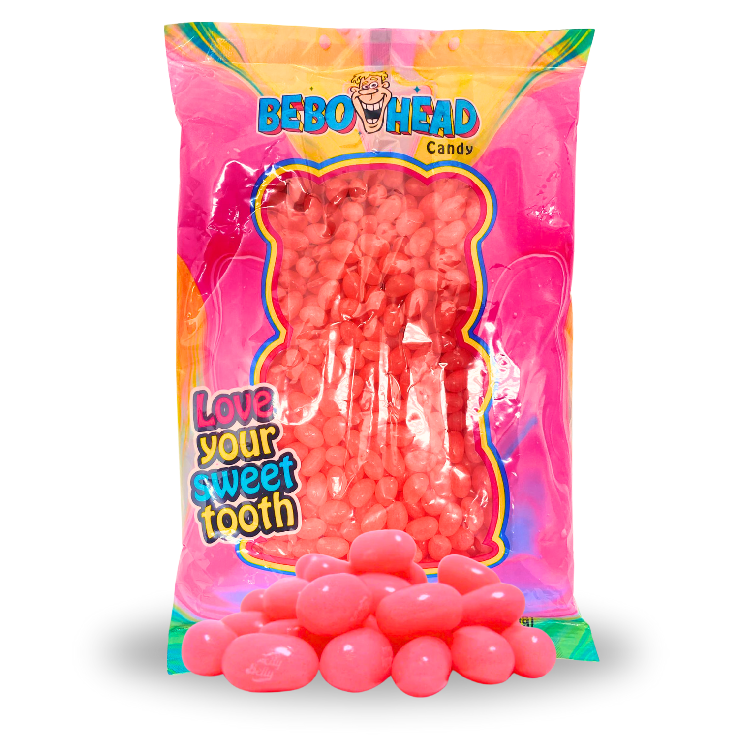 Peach Jelly Beans - 2.2 Pounds