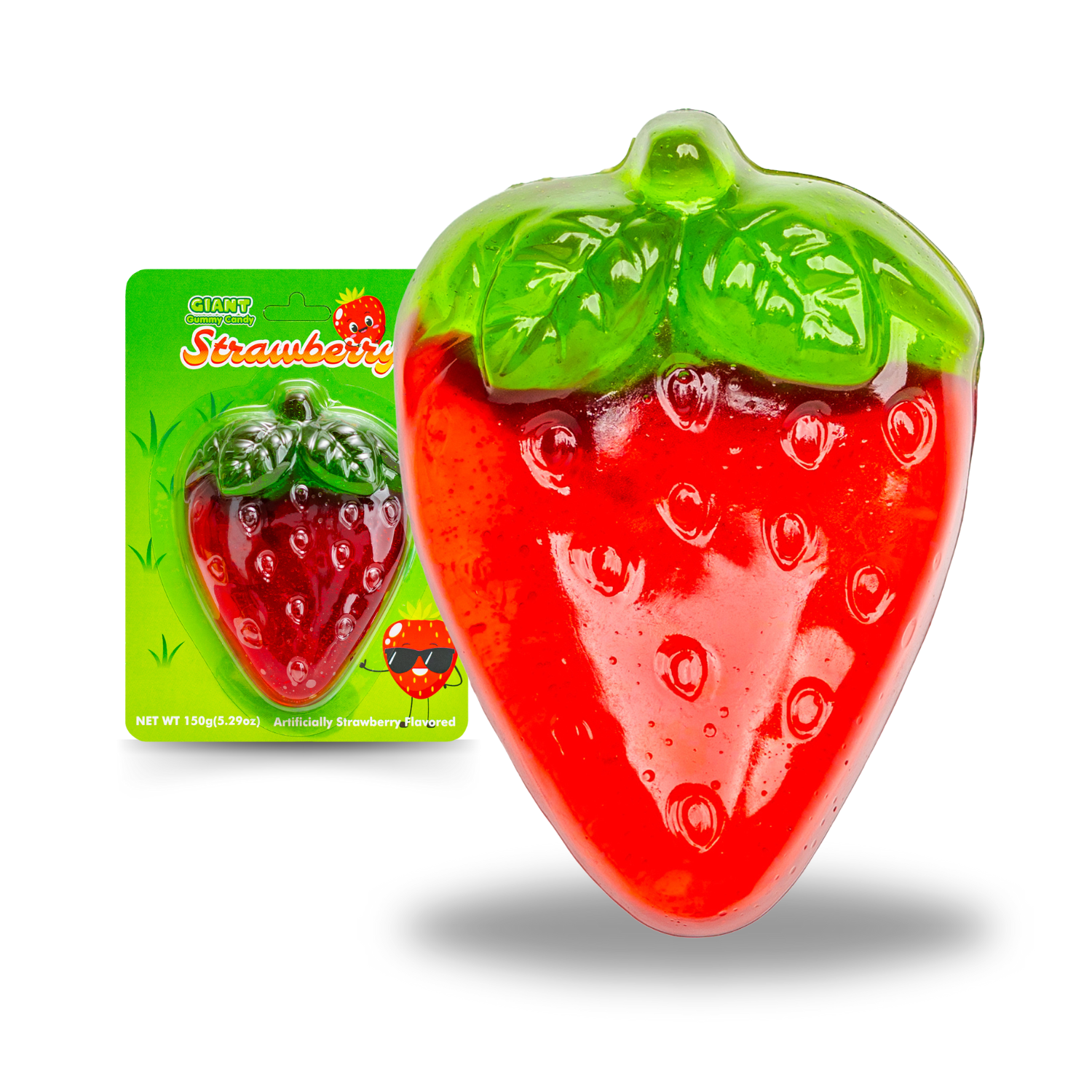 Giant Gummy Strawberry - 5oz